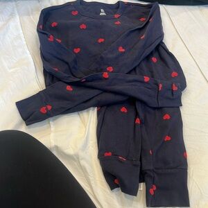 Girls size 14 Gap heart pajamas. So cute for V day! Barely worn